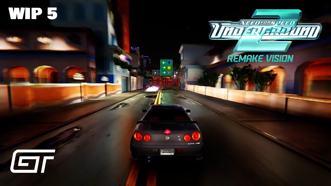 NFS UNDERGROUND 2 - Remake Vision | WIP 5 Dark Preset (4K)