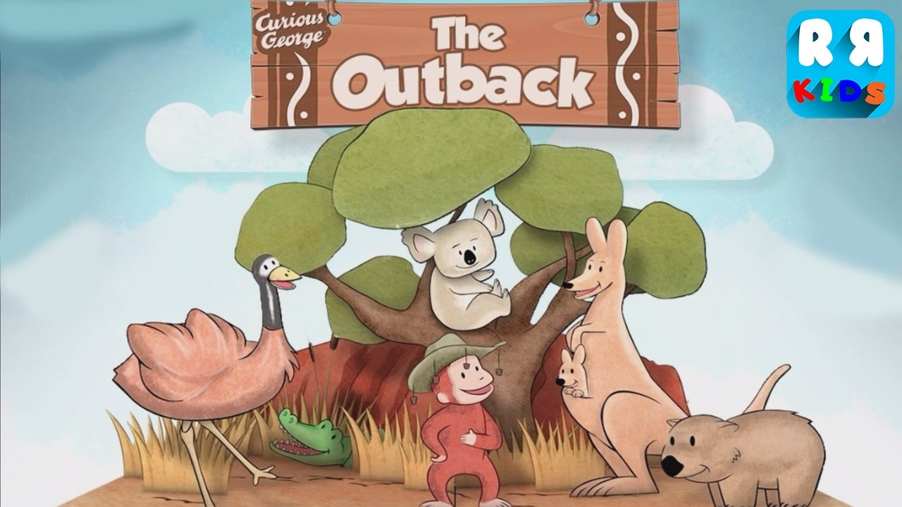 Curious George: Zoo Animals - The Outback - Best Apps for Kids | Educational