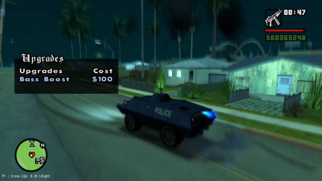 AP/UM SWAT Tank Conversion | GTA-SA PS2 (emu)