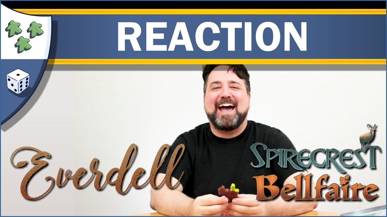 Everdell: Spirecrest and Bellfaire Expansions Unboxing Reaction