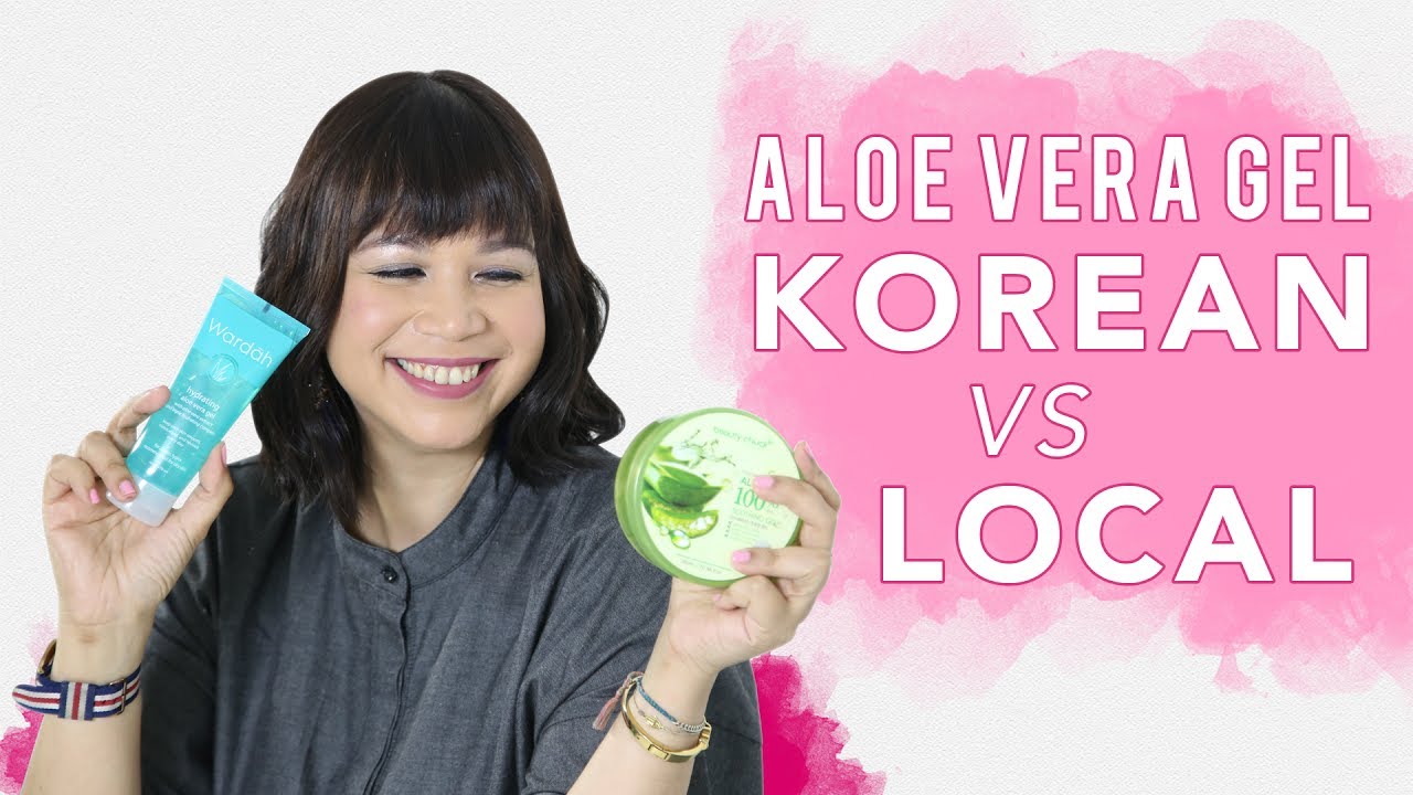 Trend Aloe Vera Gel Lokal VS Korea |  Skincare 101