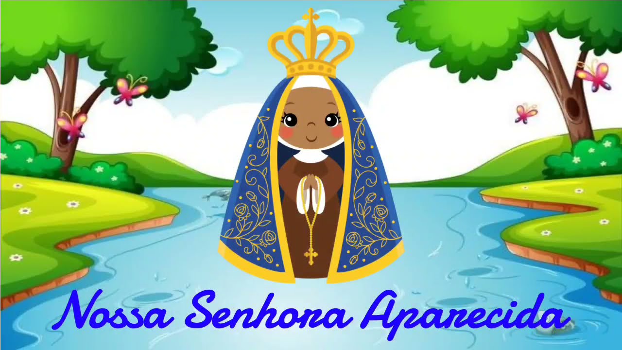 Nossa Senhora Aparecida 💝💐🌹 | Desenho Bíblico | Catequese
