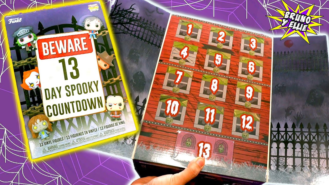 Calendario de Halloween Funko (13 day spooky countdown) - Bruno y Ellie