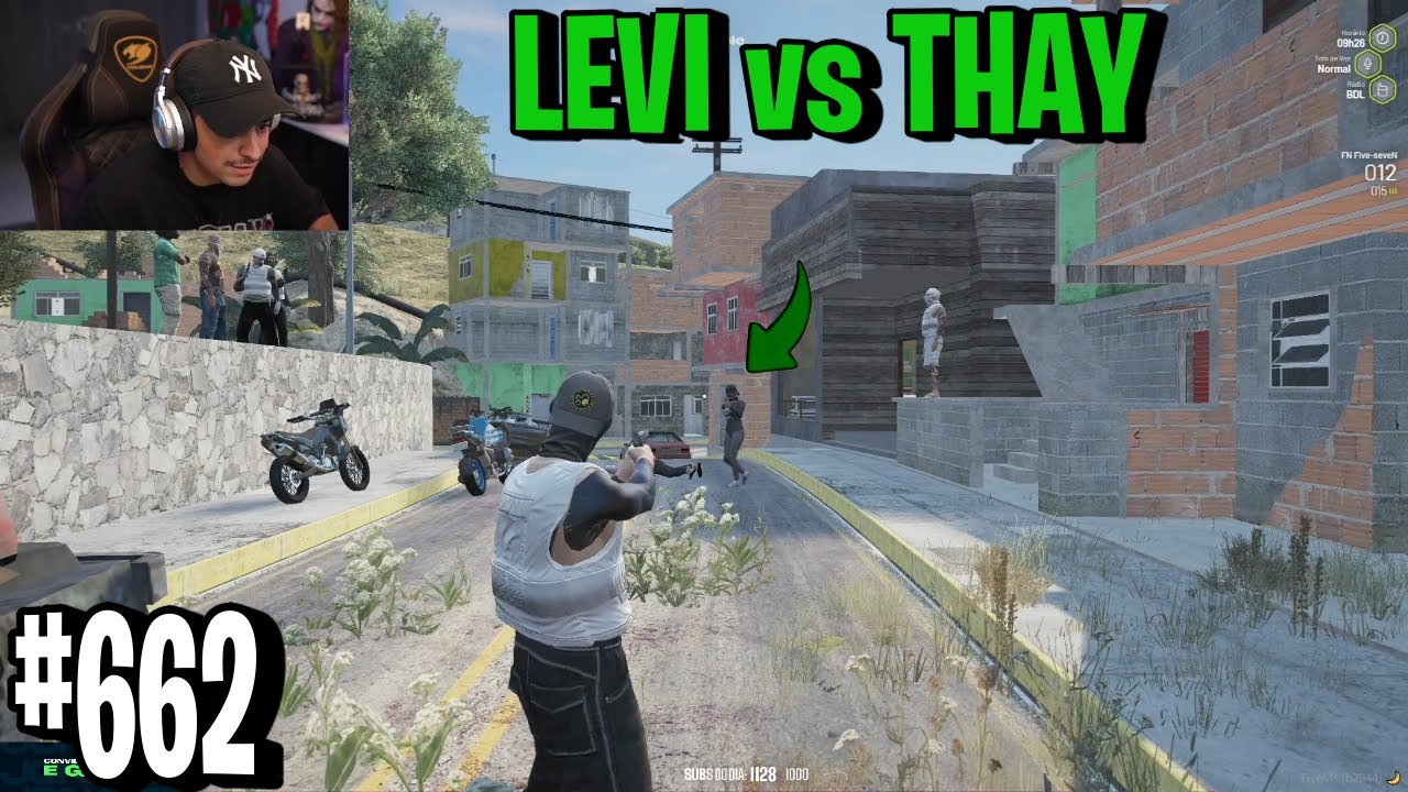 X1 NO ROLAS BUGADO, NA FAVELA! LEVI FOI CONTRA A THAY, VEJA QUEM GANHOU! GTA RP EP.662