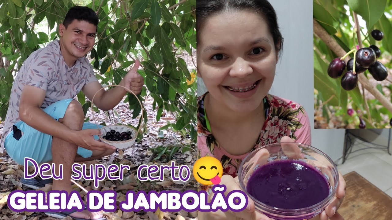 Como fazer GELÉIA DE JAMBOLÃO (Azeitona Preta)