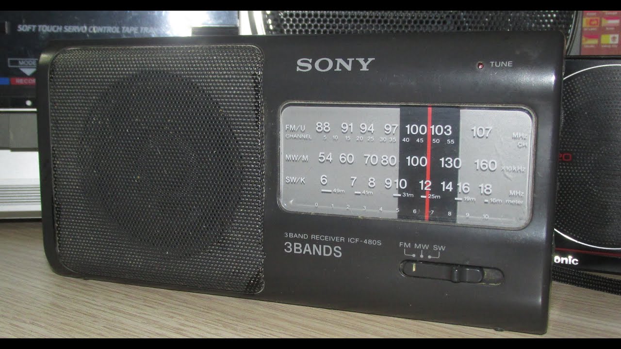Sony ICF 480S Shortwave Performance 6165 khz