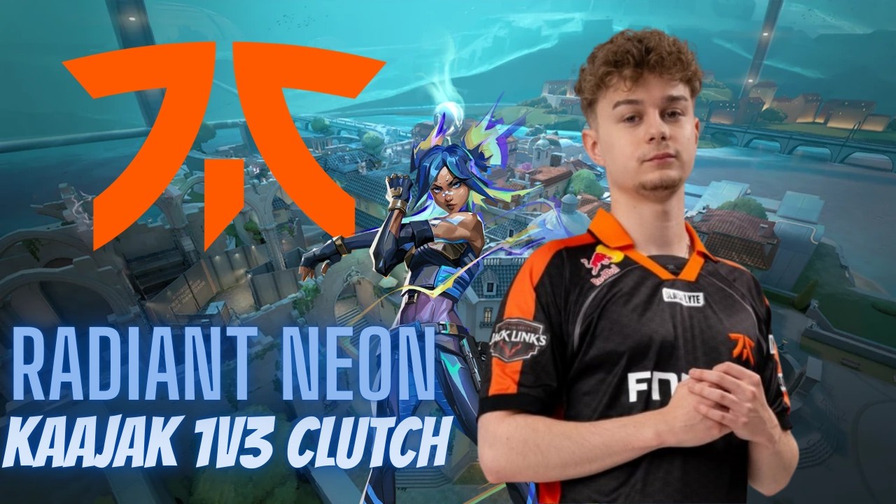 Hard Carrying 26 Kills!!! FNC kaajak Neon⚡ VOD!
