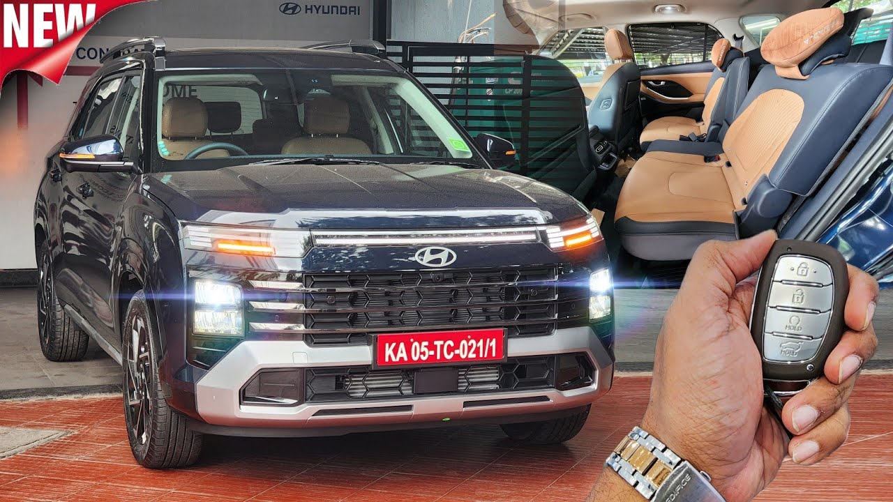 2025 Hyundai Alcazar Facelift 7 Seater, On Road Price List, Mileage, Features