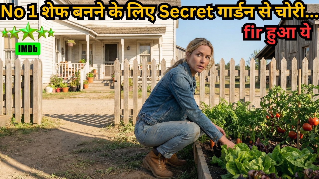Chef Stealing Secret Garden Vegetables for No:1 Chef Competition 💥🤯⁉️⚠️ | Movie Explained in Hindi