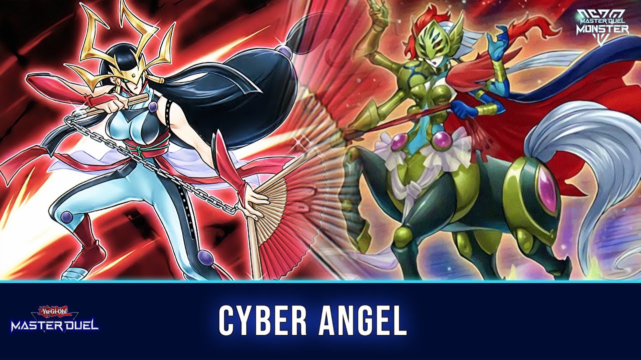 CYBER ANGEL DECK MASTER DUEL GAMEPLAY AND DECKLIST [YU-GI-OH! MASTER DUEL] WITH HERALD BOSS