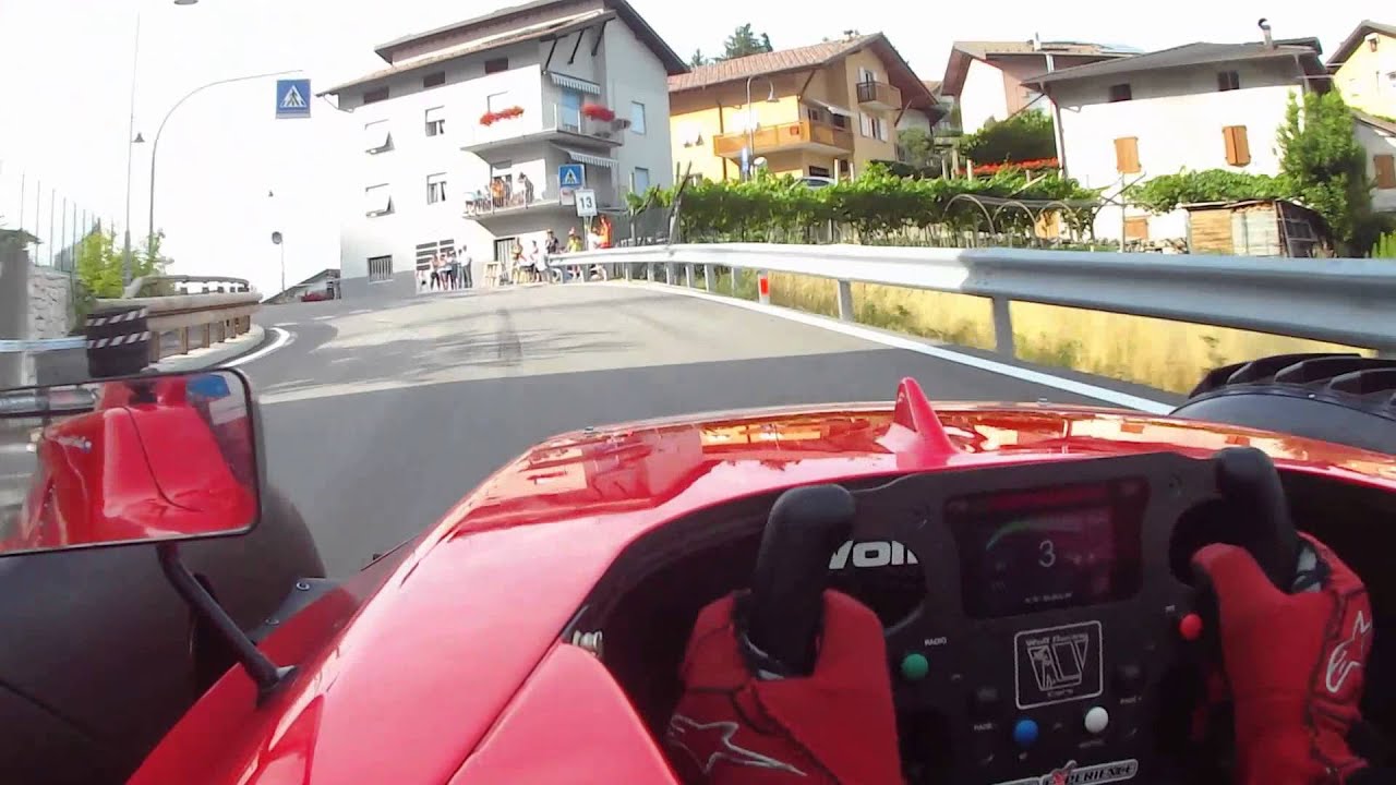Onboard with David Hauser (Wolf GB08 F1) - Trento Bondone Practice 2014