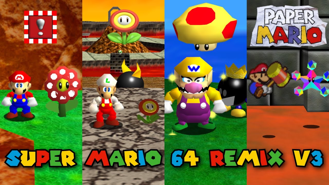 Super Mario 64 Coop DX - Super Mario 64 Remix v3