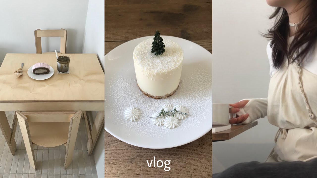 vlog _ 韓国のカフェで友達ができた日｜美容室に行く｜初めての坡州へ