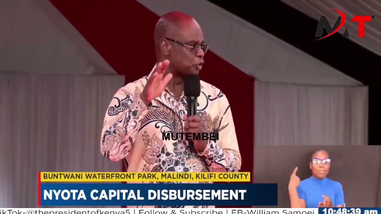 Ata Kama mnapewa 20k, Ruto plan is to give you 50k!!Kingi Forced to defend Ruto!