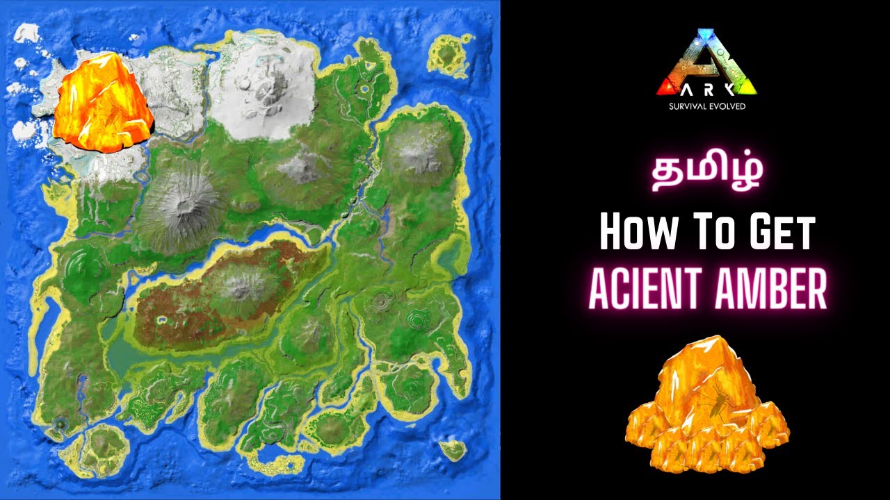 HOW TO GET ACIENT AMBER | ARK MOBILE | TIPS AND TRICKS | MR RAPTOR | RAPTORS GAMING.