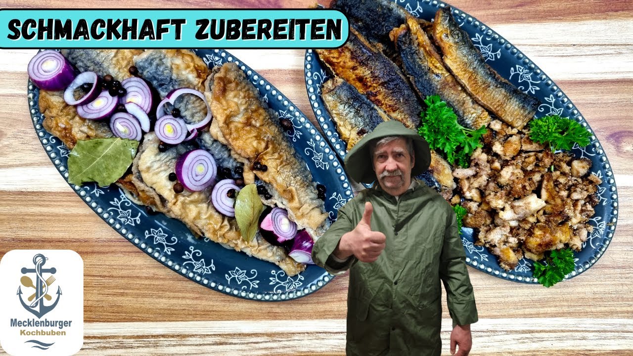 Der Hering und die zwei Rezepte (Einfach Braten & Einlegen)