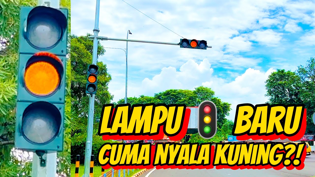 BEGINI LAMPU MERAH 🚦 BARU DI SIMPANG TOL PLUMBON 1 CIREBON