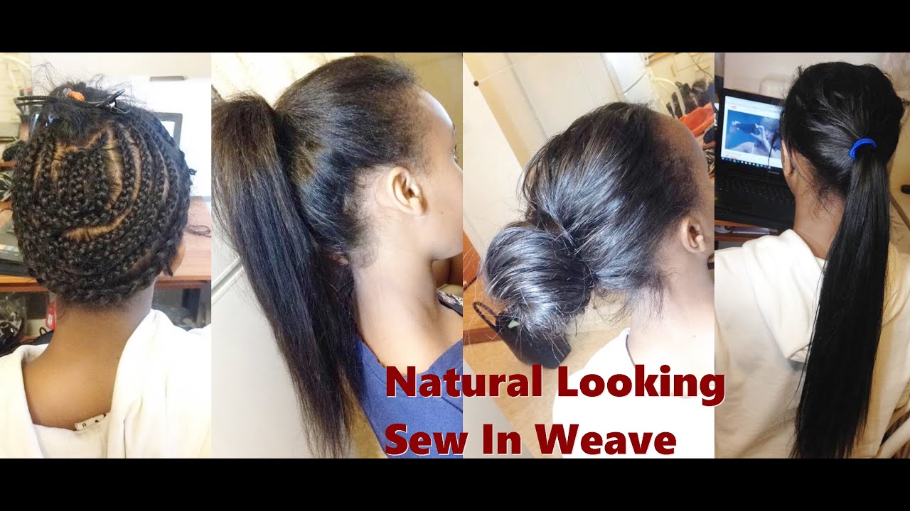 How to-Natural Looking Sew In Weave