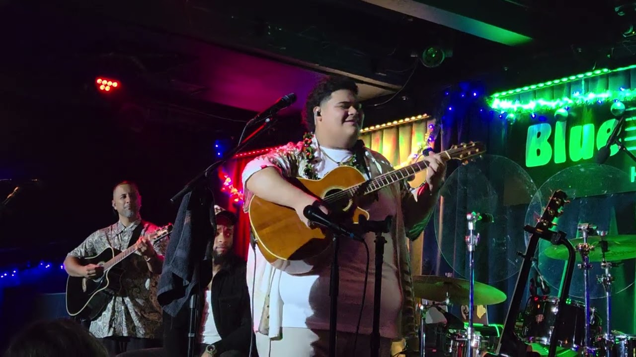 Iam Tongi, Efiafi at Blue Note Hawaii 