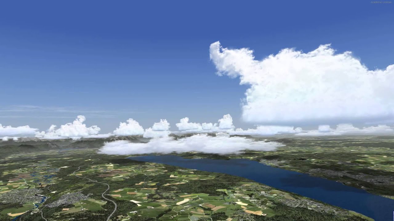 Prepar3d V2.5 - Munich - FTX Global Base, OpenLC, Vector, Trees