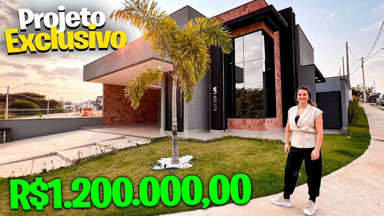 Casa de esquina com 133m² construídos, OFURÔ na suíte master, piscina, condomínio fechado