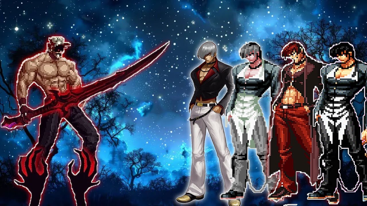 [Mugen KOF] Сасин Ругал против команды сатанинских ужасов