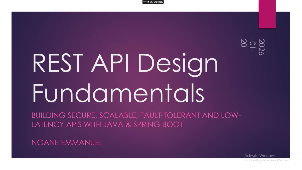 Lesson 4 - API Security Fundamentals – Protecting APIs from Common Attacks (Spring Boot)