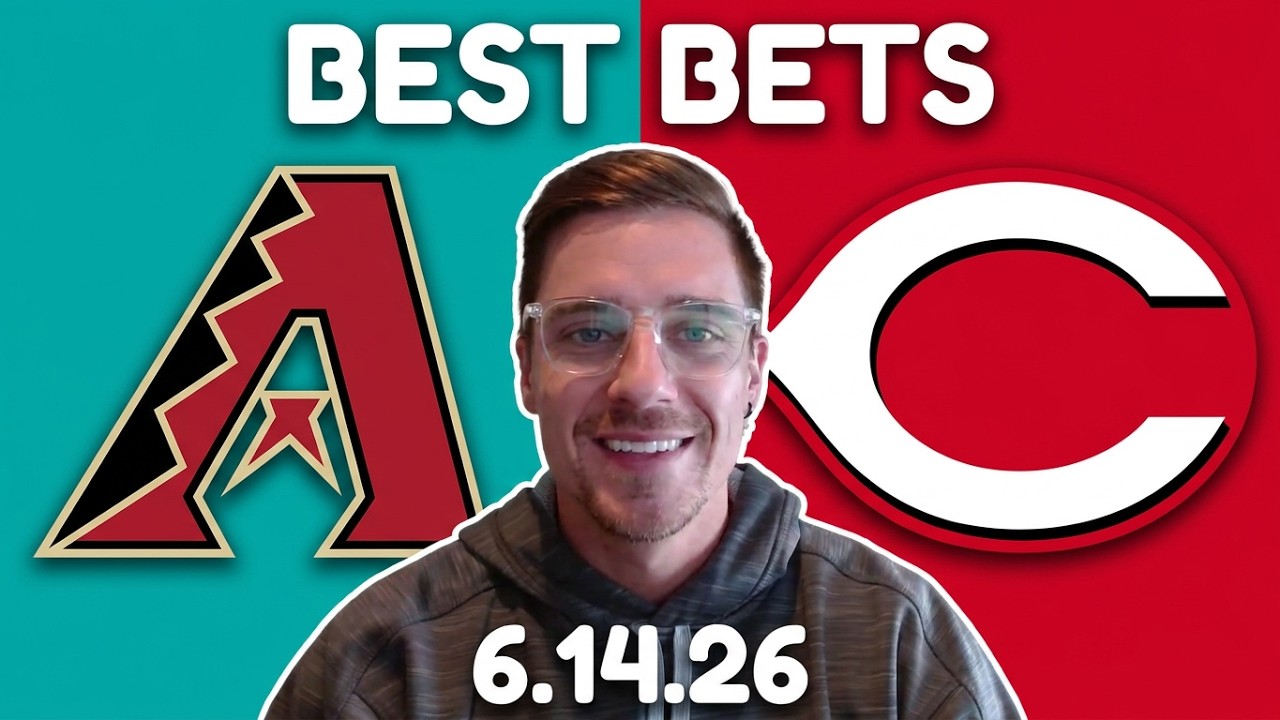 Diamondbacks vs Reds 6/14/26 MLB Best Bet - MLB Pick & Prediction - Nick Menken MLB Odds Doc Sports