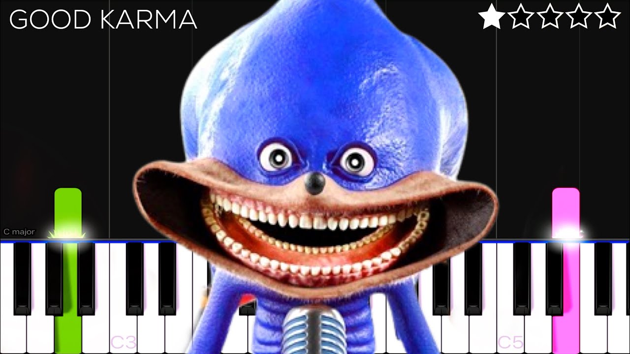 Shin Sonic Band - Good Karma | EASY Piano Tutorial