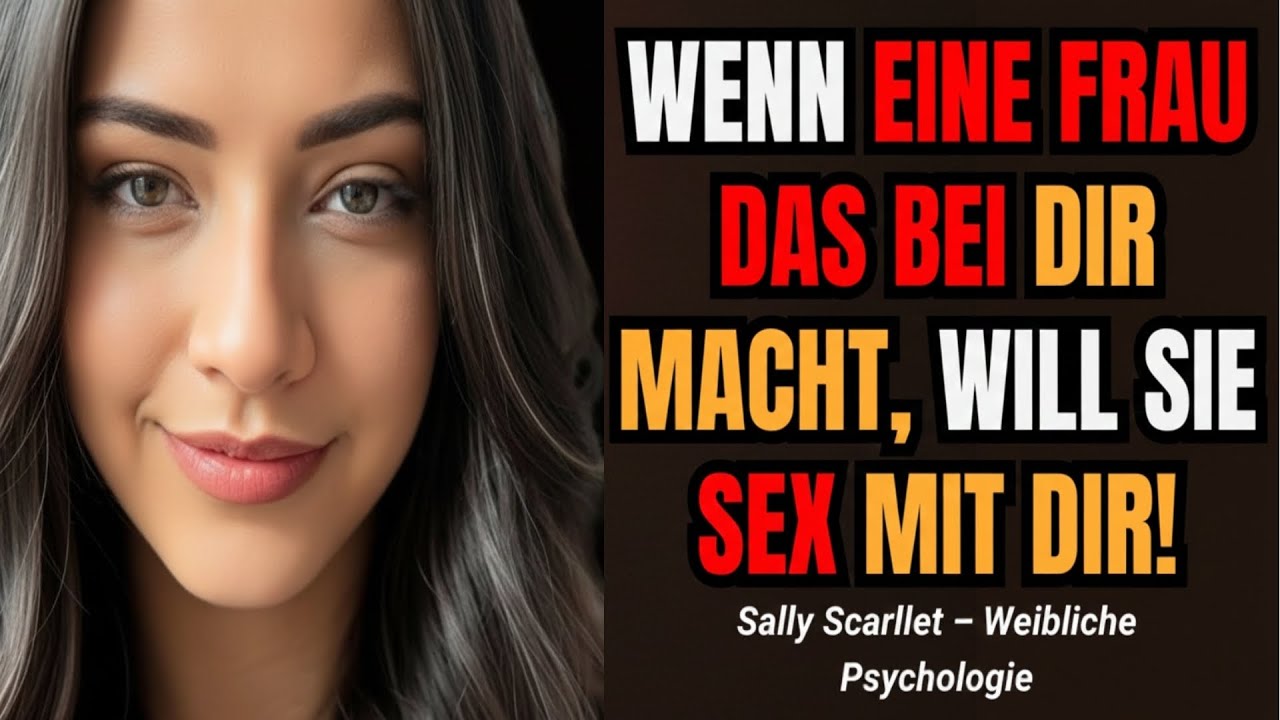 Die Frau, die WIRKLICH von dir fasziniert ist, macht IMMER das hier in deiner Nähe | Psychologie