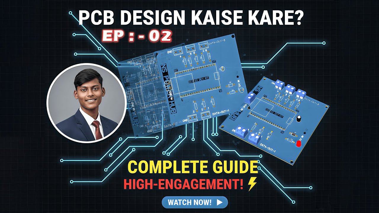 Easyeda Pcb | Pcb Design Course | Pcb Design Easyeda | NS Power Hub