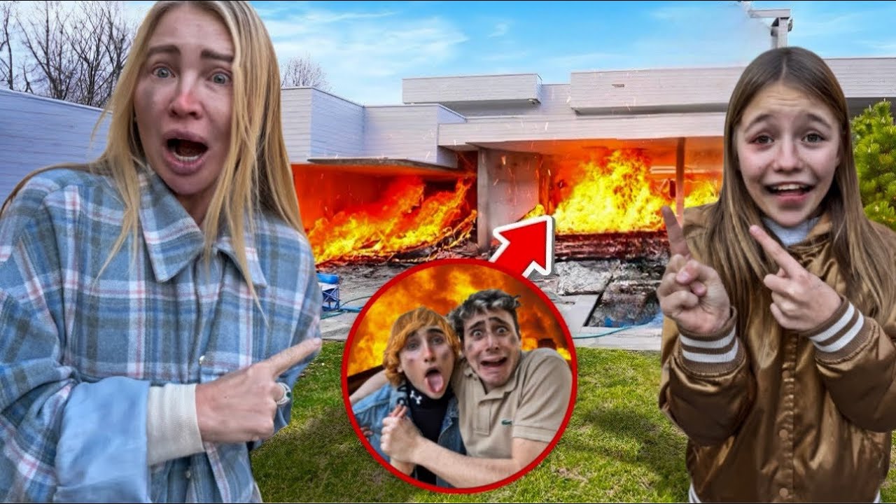 ANTO E VINCI SOPRAVVIVONO AD UN INCENDIO? 😱 *scappano dalla villa*