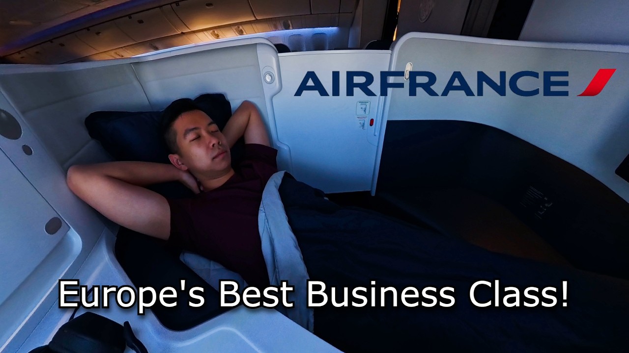 Air France Business Class is Europe's Best! Boeing 777 - 300ER Review