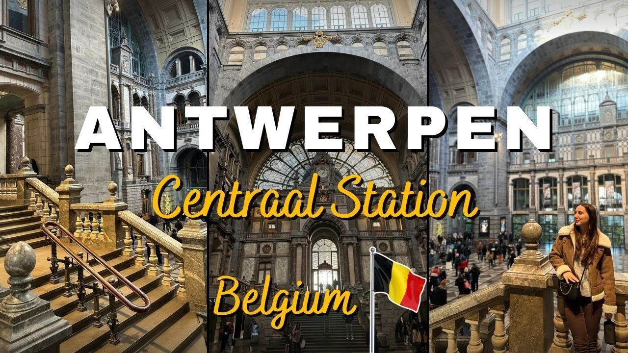 Visit Antwerpen Centraal Station | one of the world's most beautiful train stations