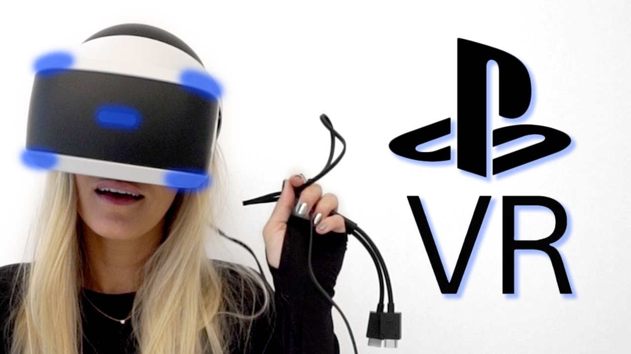PSVR Unboxing | PlayStation 4 | iJustine