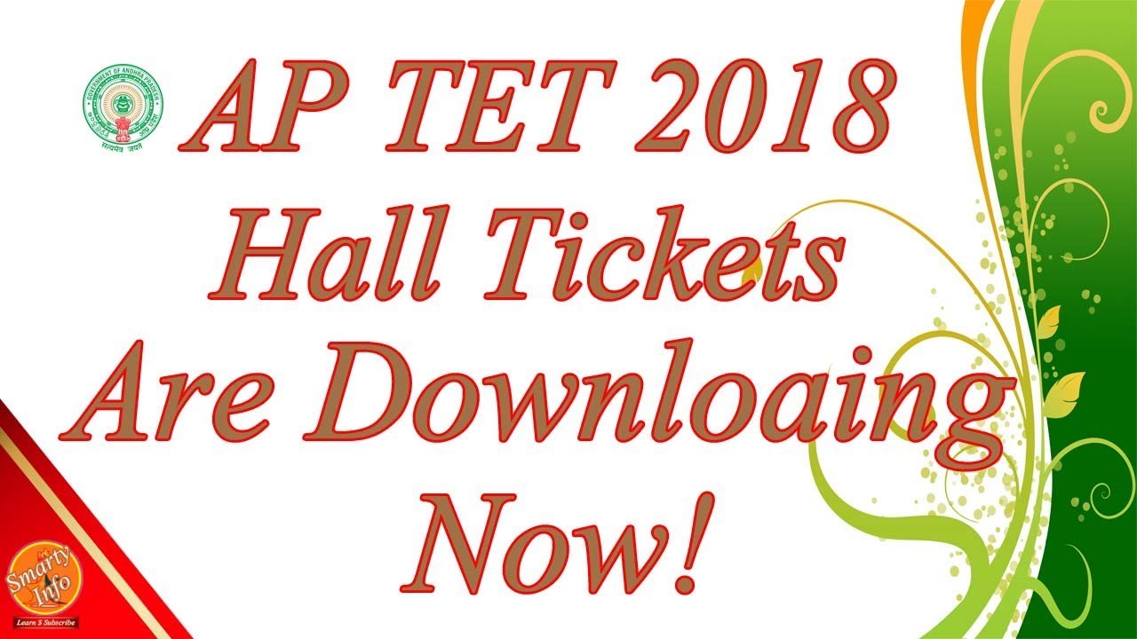 APTET HalTickets 2018 Are Available To Download Now
