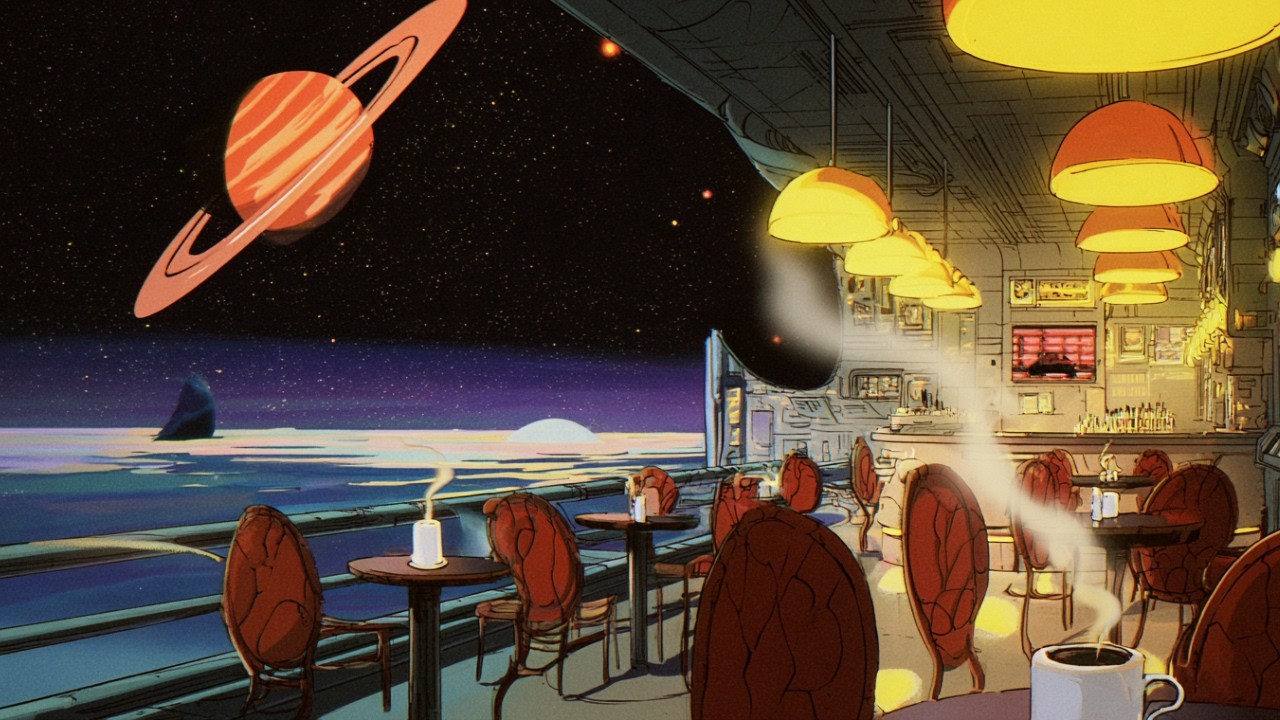 jazz echoing through the infinite cosmos