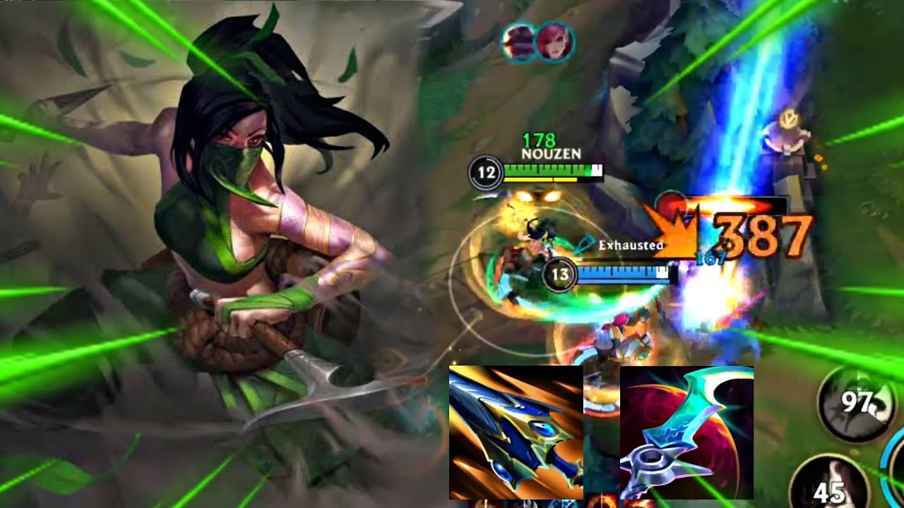 AD BUILD!😂😂 | AKALI GAMEPLAY - WILD RIFT