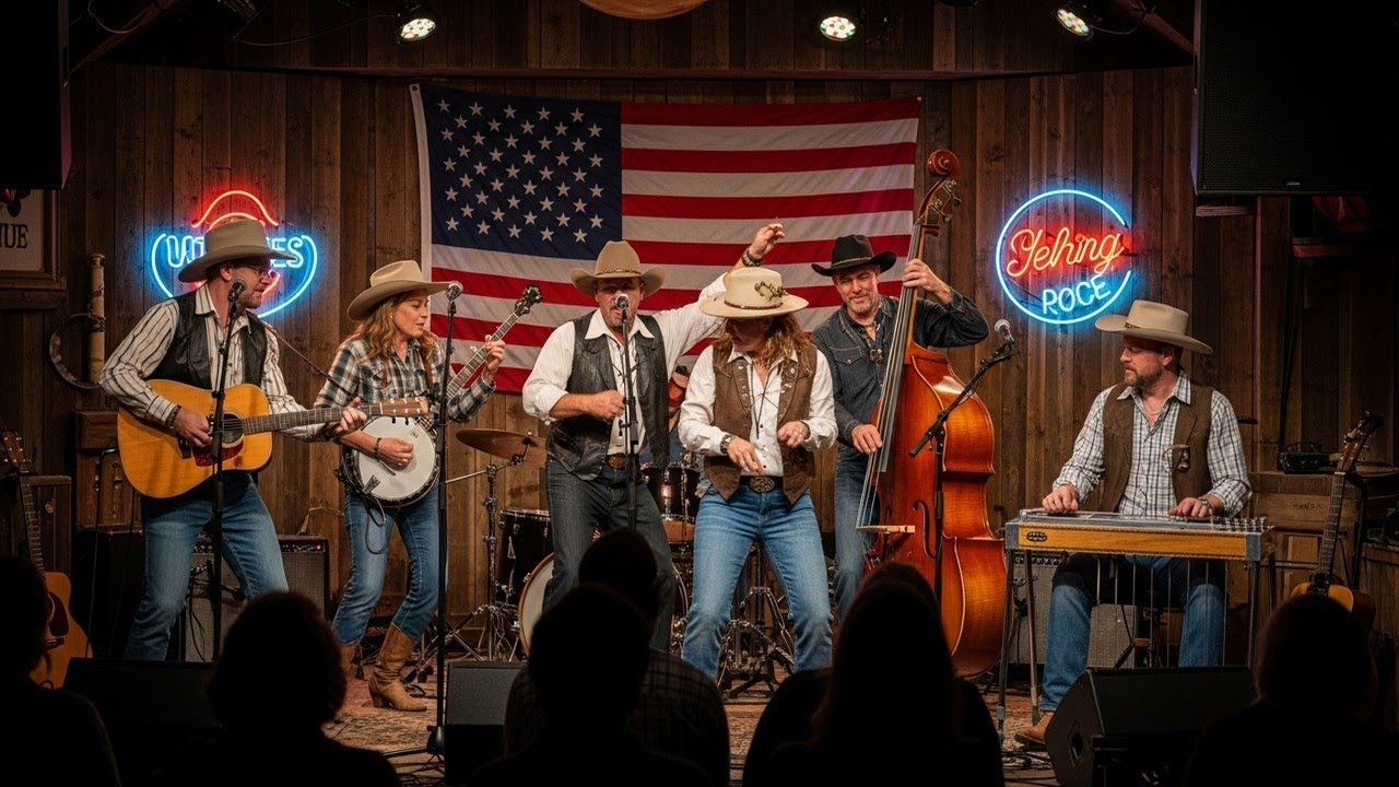 Vintage Country Nights – Mellow Country Guitar for Evening Wind Down for Peaceful Southern Evenings