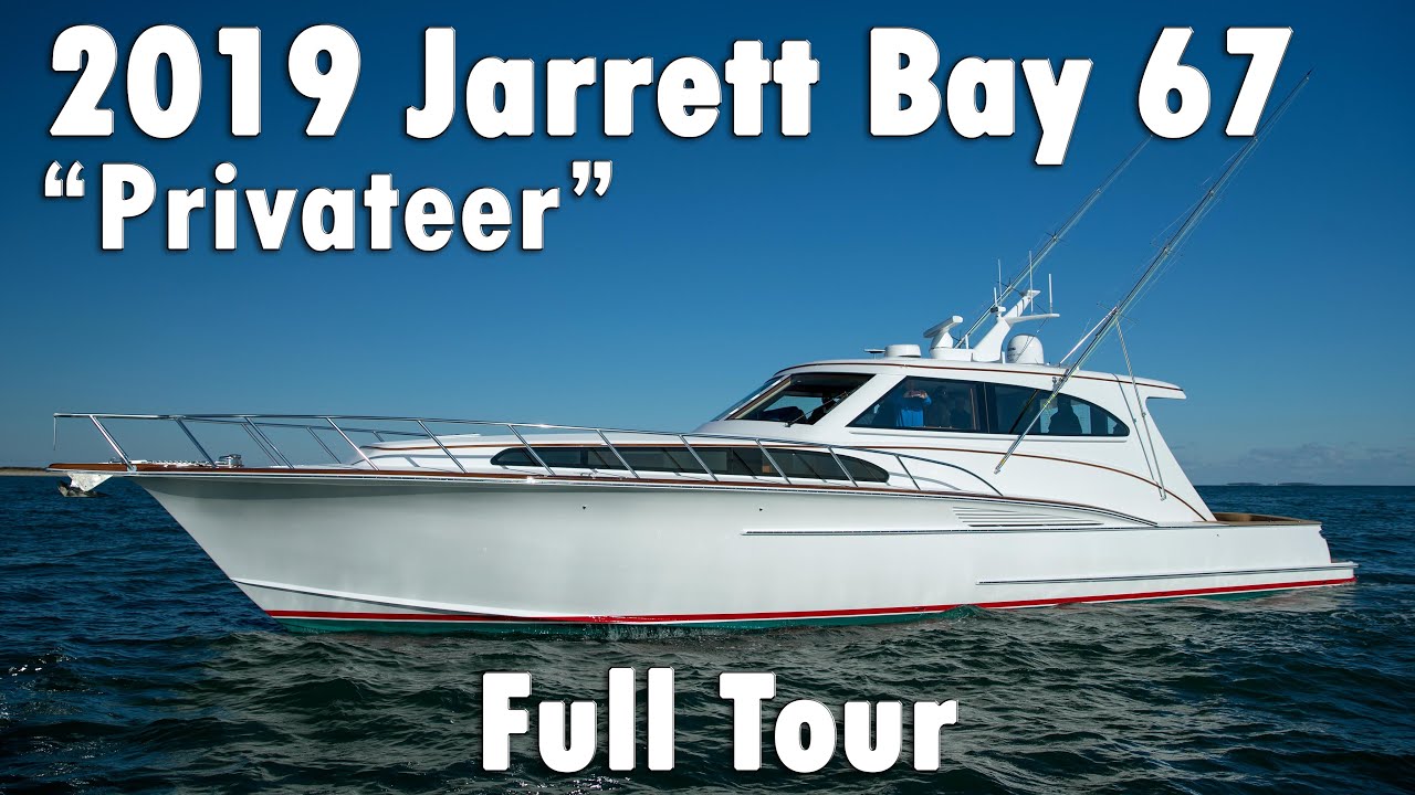Take a Full Tour of this Unique Jarrett Bay 67 For Sale!