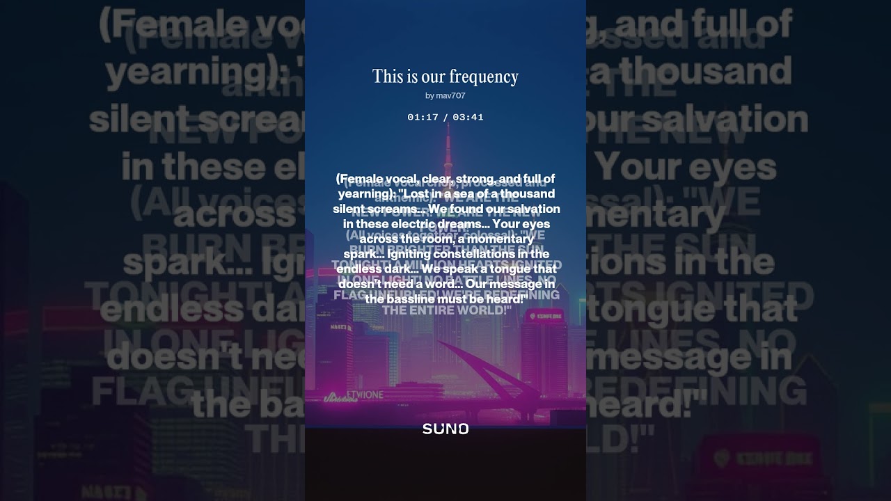 This is our frequency
