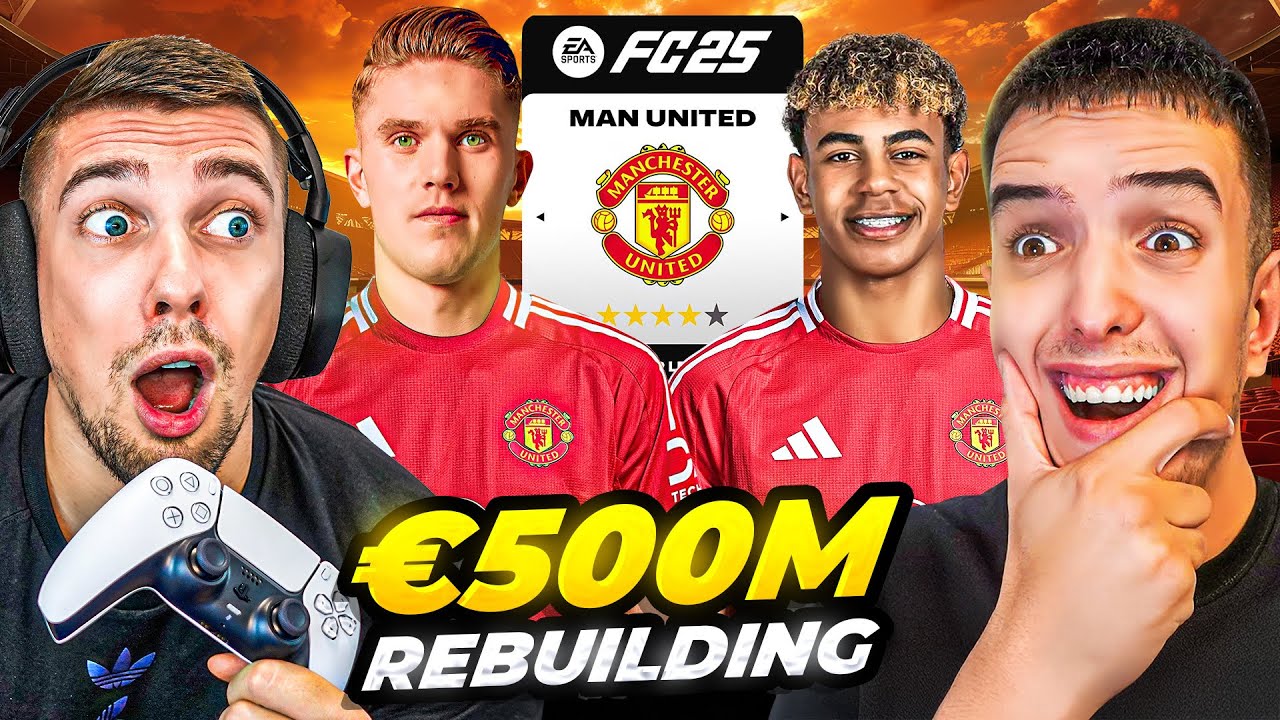 VELIKI MANCHESTER UNITED 500 MILIONA REBUILDING! *FINALE LIGE EVROPE SPECIJAL*