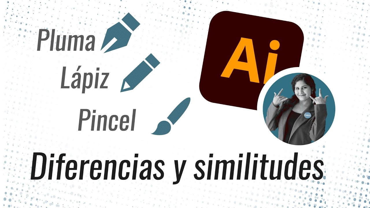 Vaniuka te lo enseña: Pincel vs lápiz vs pluma en #illustrator