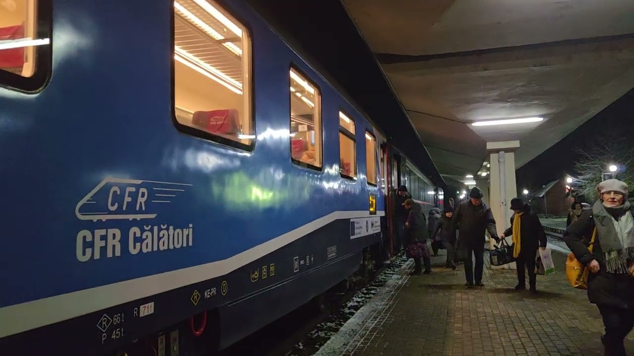 Ic 564 surprins din nou in statia cfr barlad  cu vagon a 1a pnrr