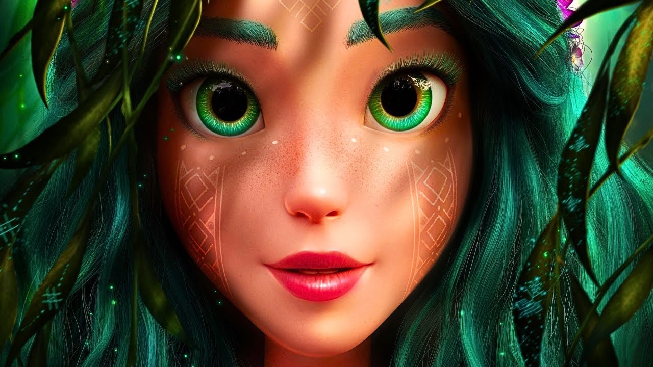 بنت صفيره بتكتشف ان عندها قوه سحريه ليها القدره علي تدمير العالم | ملخص فيلم Mavka 2023