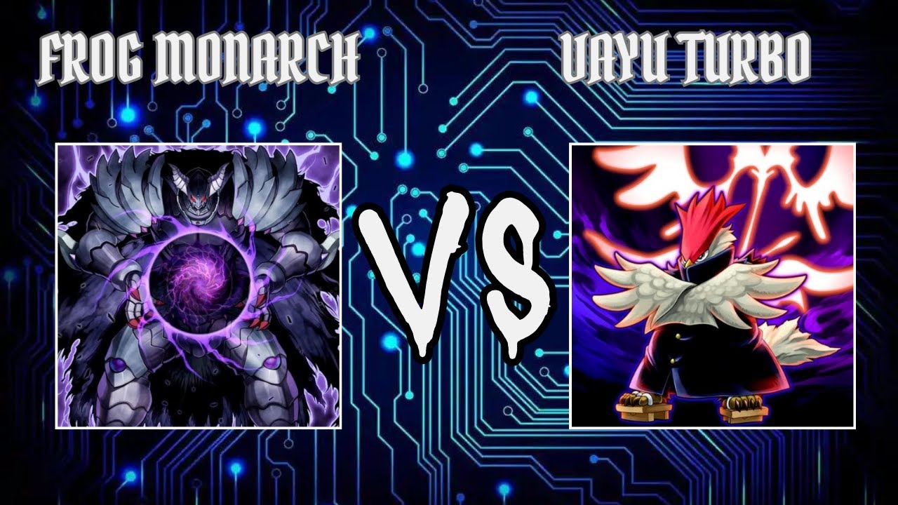 Icarus89(Frog Monarch) vs obito95(Vayu Turbo) | Yugioh Edison Format | Dueling Book