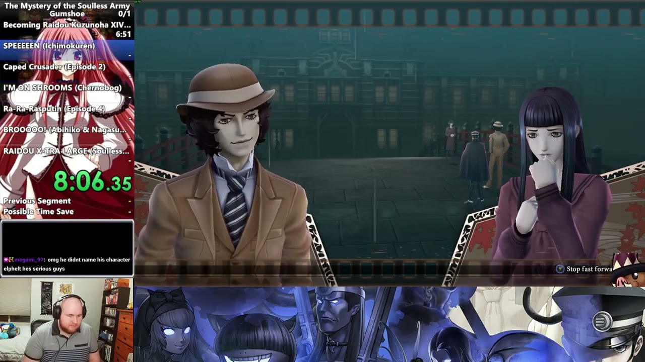 [First Run] Raidou Remastered Any% Gumshoe Speedrun 3:53:33