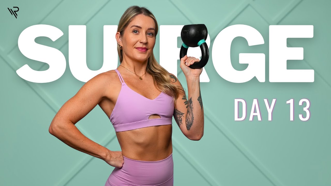 Day 13: Full Body Kettlebell Complex Flows Workout | Surge Series - 28 Day Kettlebell Challenge