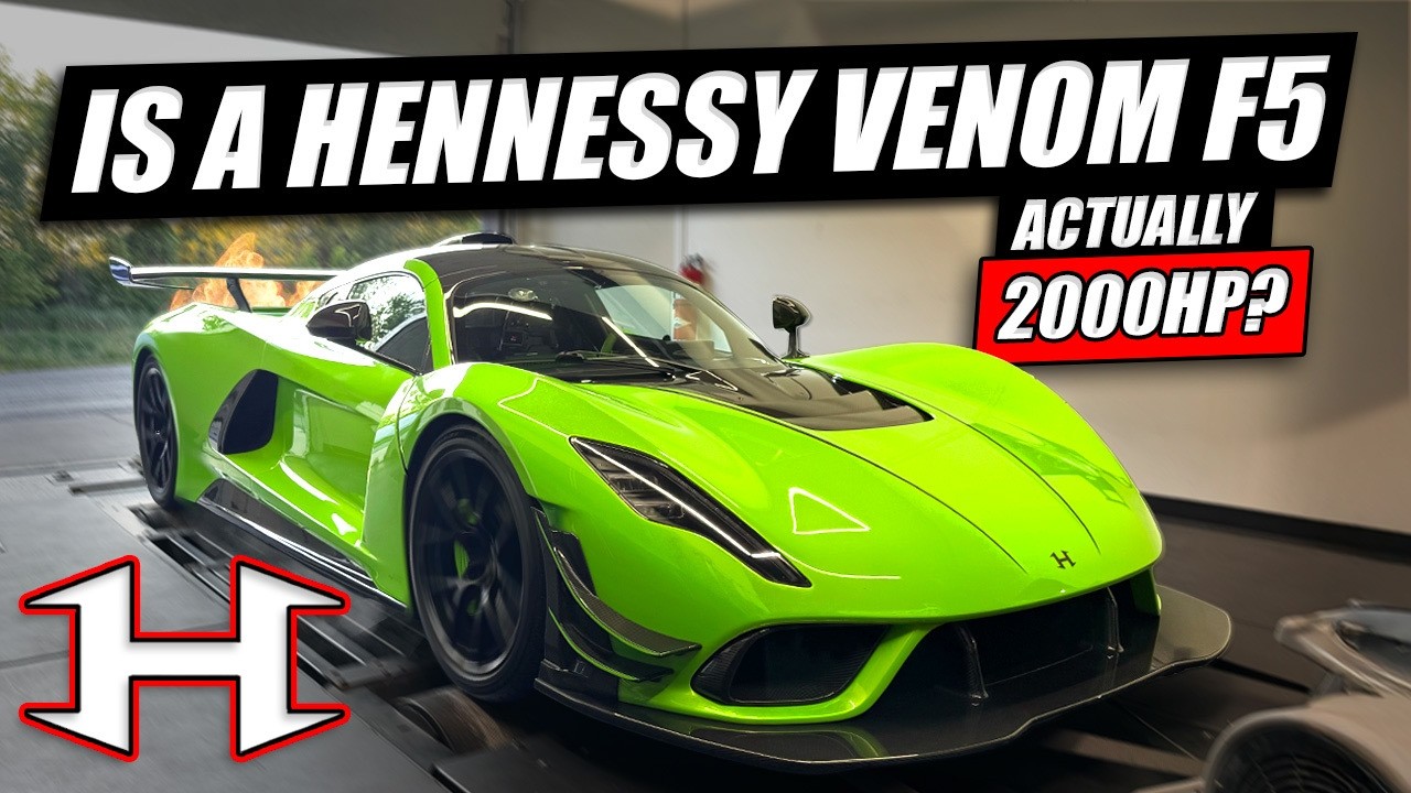 Первый HENNESSY F5 на динамометре *Удивительные результаты*