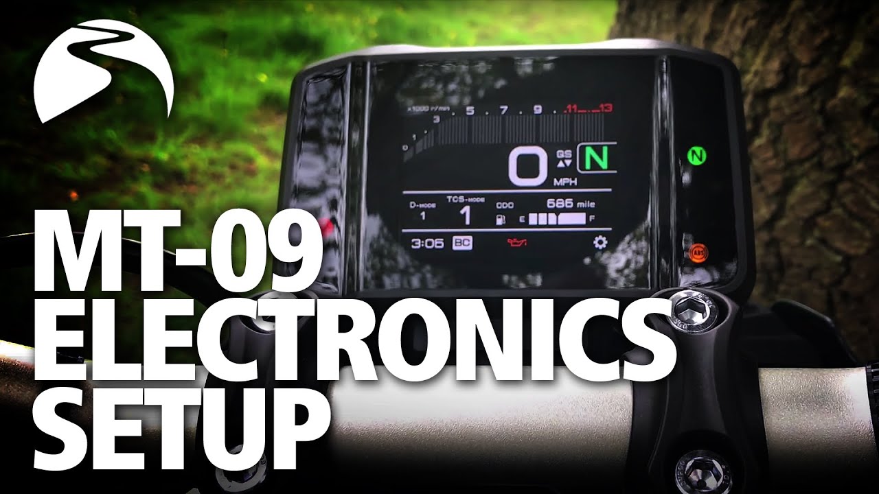 2021 Yamaha MT-09 Electronics setup explained by an expert